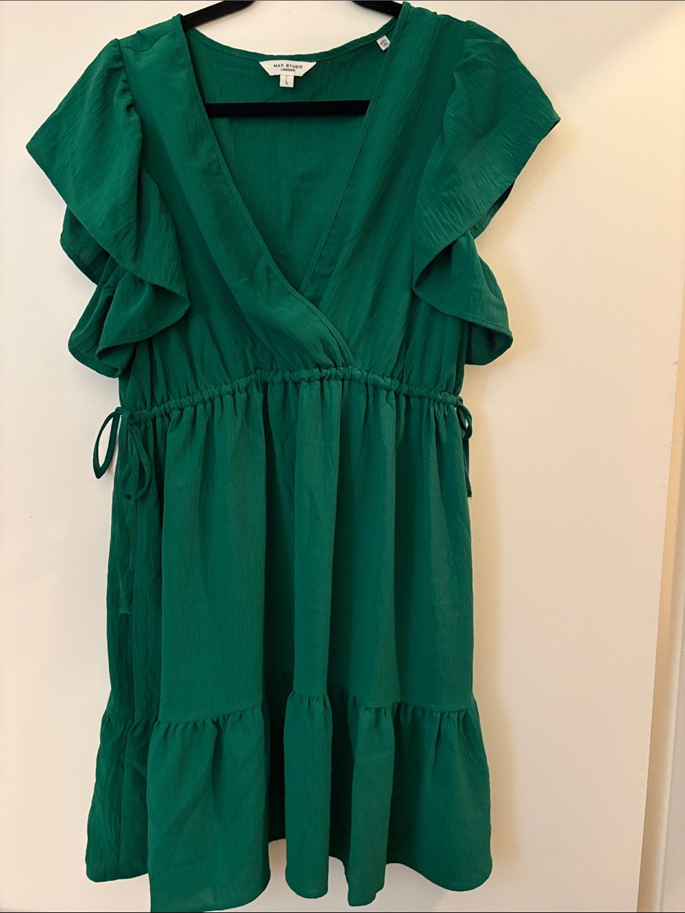 Max Studio London Women’s L Green Dress
